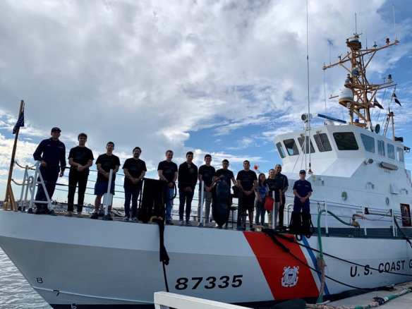 U S Coast Guard Cutter Narwhal Picks Up Its Toys From 2019